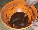 Chocolate candy cake recipe step 5 photo