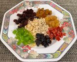 A picture of step 9 of Caramel Bread Pudding with Nuts & Fruits.