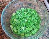Foto del paso 2 de la receta: Potaje de garbanzos con judías verdes y espinacas