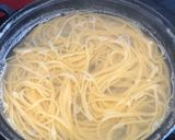 Foto del paso 7 de la receta: Espaguettis con gambas y mejillones