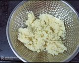 A picture of step 1 of Aloo Puri.