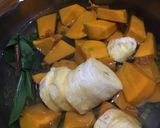Foto langkah ke 2 dari resep Setup Pisang Labu Kacang Hijau.