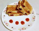 A picture of step 9 of Veg Egg Sandwich.