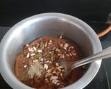 A picture of step 1 of Rajgara Halwa.