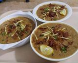 A picture of step 4 of Beef Haleem.