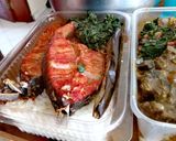 A picture of step 2 of Moz grilled fish.....