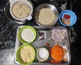 A picture of step 1 of Maggi Pakoda.