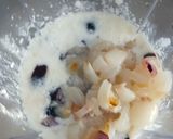 A picture of step 4 of Lychee with Jamun Smoothie.