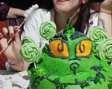 Foto del paso 3 de la receta: Torta de Grinch para Luna!!