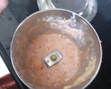 A picture of step 1 of Kadai paneer.