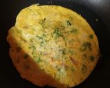 A picture of step 3 of Vegan omelets.