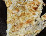 A picture of step 1 of Egg Omelette curry.