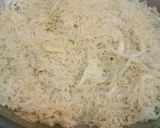 A picture of step 1 of Kunafa.