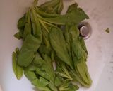 茼蒿炒豬舌豬耳朵的食譜步驟1照片