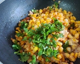 A picture of step 5 of Crispy Corn Chilli.