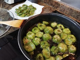 Fritada de ñoras verdes con pollo y conejo