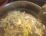 A picture of step 2 of Italian fried rice.