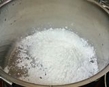 A picture of step 12 of Coconut Custard Pie.