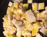 Brokkolis tészta kenyérkockákkal recept fázis 2 fotója