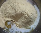 A picture of step 1 of Mohan thal.