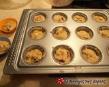Φωτογραφία βήματος 9 της συνταγής Muffins με φρούτα του δάσους, γιαούρτι και αμύγδαλα
