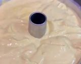A picture of step 6 of Musang King durian chiffon cake.