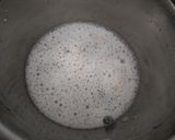 A picture of step 2 of Litchi sabja seeds drinks.