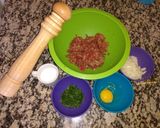 Foto del paso 1 de la receta: Hamburguesas de carne caseras