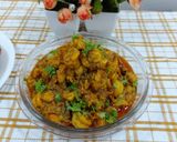 A picture of step 4 of Prawns onion tomato masala.