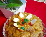 A picture of step 8 of Burma Halwa.