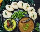 A picture of step 13 of South Indian Rice Idli With Sambar.