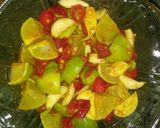 A picture of step 3 of Lemon pickle.