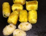 Foto langkah ke 3 dari resep Rice Floss Wrap (nasi abon selimut).