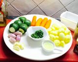 Foto del paso 1 de la receta Verduras en adobo,خضرة مشرملة