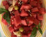 Foto del paso 8 de la receta: Postre de verano: Sandía y melón, con frutos secos