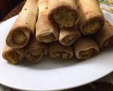 A picture of step 4 of Bake chicken taquitos.