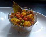 A picture of step 5 of Haldi ki sabzi.