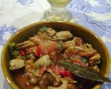 Foto del paso 15 de la receta: Cazuela de mariscos al disco de arado