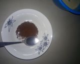 A picture of step 4 of Moist EGGLESS Choco n coffee CAKE.