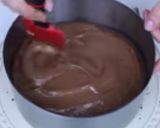 A picture of step 6 of Chocolate mousse cake 🍰.