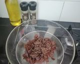 صورة لخطوة 2 من وصفة تحلية بالفلان المنزلي والموس سهلة وبنينة 🍫🍫😍😍