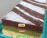 Foto langkah ke 11 dari resep Bolu Lapis Greentea Coklat Kukus.