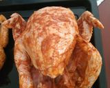 A picture of step 3 of Whole oven grilled bbq chicken#authormarathon #festivecontest.