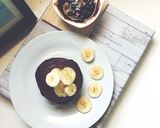 صورة لخطوة 3 من وصفة بانكيك صحي بالكاكاو✨