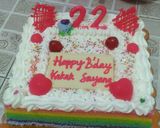 Foto langkah ke 3 dari resep Rainbow Cake Ny.Liem (kukus).