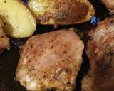 Foto del paso 4 de la receta: Pollo al horno con papas y mucho sabor