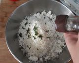 Foto del passaggio 14 della ricetta Polpette di melanzane, feta e menta su crema di ceci alle noci