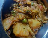 বাঁধাকপির ঘন্ট(Bandhakopir ghonto recipe in Bengali) রেসিপি ধাপ - 4 ছবি