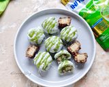 Foto langkah ke 6 dari resep Matcha Mochi (Tanpa Tepung Ketan).