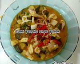 Foto langkah ke 6 dari resep Cumi terong saus tiram.